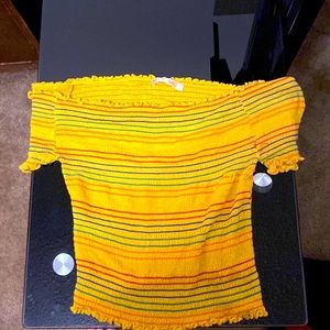 Off the shoulder top